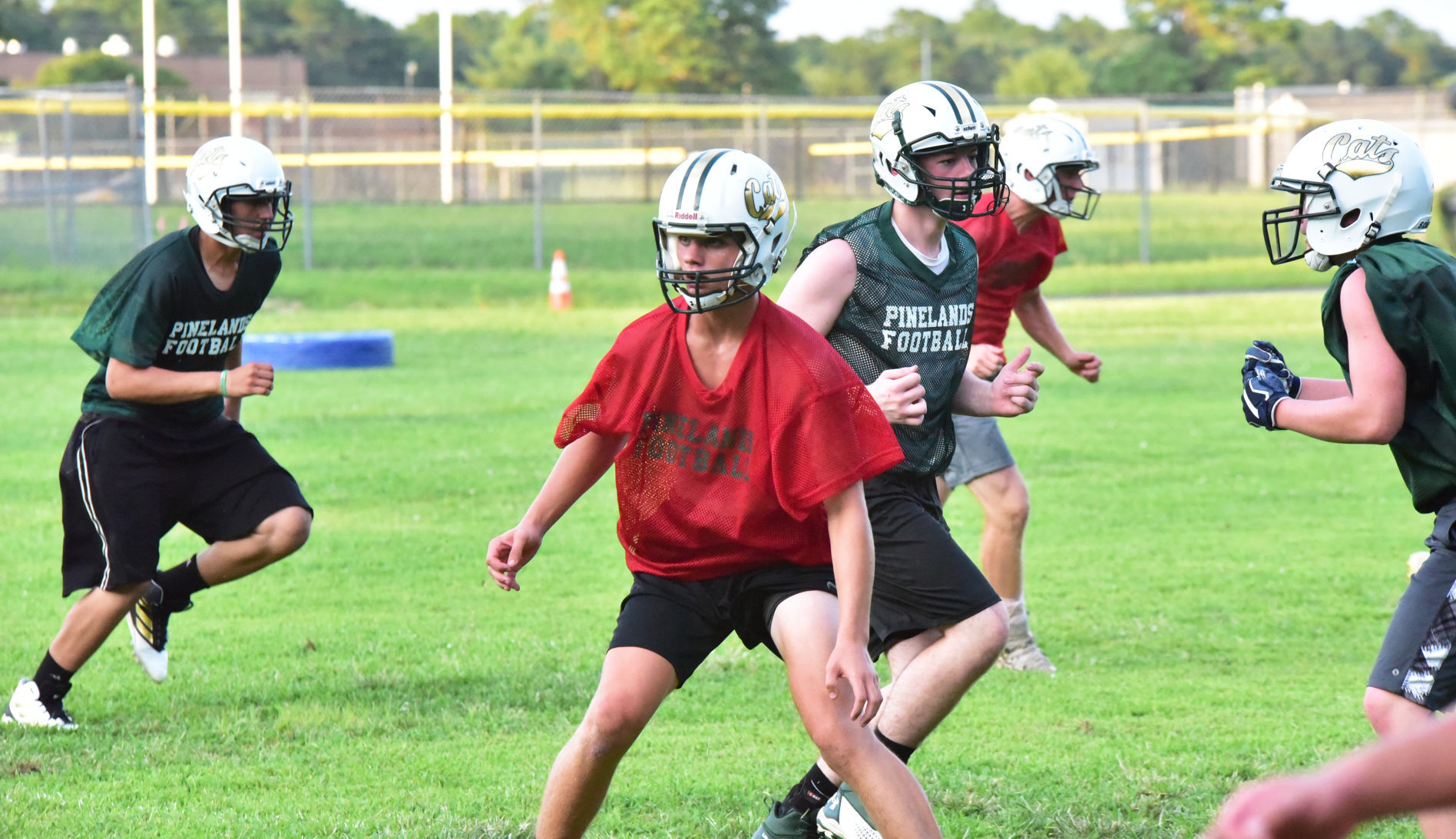 Pinelands Football Practice
